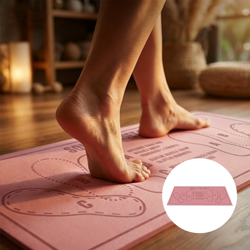 Pilates-Kniebeugen-Leitmatte Hauptbild