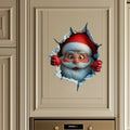 Wandaufkleber-Set Weihnachtsmann
