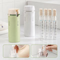 4-in-1 auslaufsicheres, drehbares Reisespender-Set