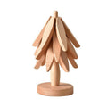 Ein Baum-Tischset mit Massivholzisolierung