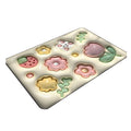 Weiche, schlammabsorbierende Bodenmatte mit 3D-Blume