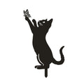 Katzendekoration aus Metall