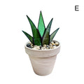 Mini-Oberteilfpflanzen, Dekoration, Gartenornamente
