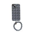 Mattetetierte Perlenarmbandhülle für das iPhone