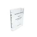 Buchförmige Acrylvase