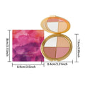 All-in-One-Highlight-, Lidschatten- und Rouge-Palette