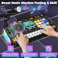 Kinder-DJ-Mixertisch mit Mikrofon