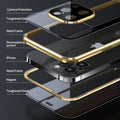 Magnetisches gehärtetes Glas. Doppelseitig geeignet für iPhone