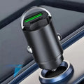 Unsichtbares Auto-Schnellladegerät mit Zugring aus Metall