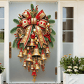Türvorhang mit Weihnachtsglocke