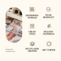 Desktop-Make-up-Organizer mit Schubladen