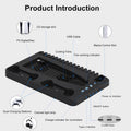 Ladestation-Kühlhalterung für Dual-PS5-Controller