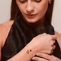 Verstellbare Love-Friendship-Armbänder im Zweier-Pack