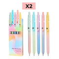 Farbiger, schnell trocknender, neutraler Push-Up-Stift (5 Stück)
