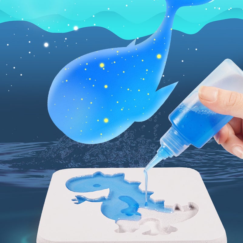 🦀Magische Wasserelfe, handgefertigtes Aqua-Gel-Sensorspielzeugset für Kinder Zweitbild