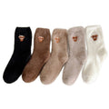 Süße Kuh-Slipper-Socken