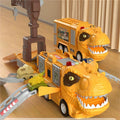 Neues Spielzeugset "Dinosaurier-Transforming-Engineering-LKW-Strecke"