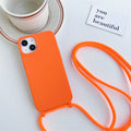 Solide Silikon-Lanyard-Hülle für das iPhone