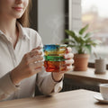 Handbemalte Buchkaffeetasse