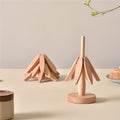 Ein Baum-Tischset mit Massivholzisolierung