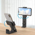 360 Grad drehbarer, multifunktionaler, zusammenklappbarer, einziehbarer Telefonhalter