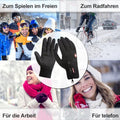 Winterhandschuhe – winddicht, wasserdicht, rutschfest & Touchscreen-kompatibel (mit optionaler USB-Heizfunktion)