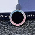 Bunter Saphir-Linsenschutz für das iPhone