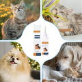 Reinigungsflüssigkeit für Haustierohren (für Katzen und Hunde)