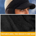 Winddichte Thermokappe mit Visier