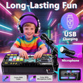 Kinder-DJ-Mixertisch mit Mikrofon