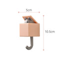 Niedliche Katzen-Schlüsselhaken-Wanddekoration