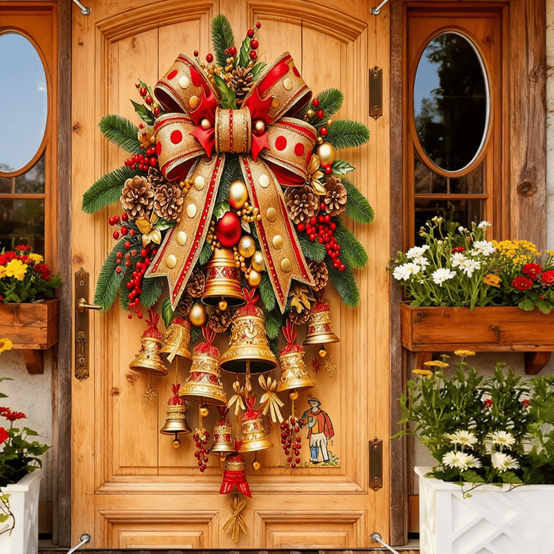 Türvorhang mit Weihnachtsglocke Zweitbild