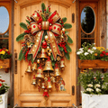 Türvorhang mit Weihnachtsglocke