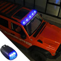 Solares RGB-Blitzlicht für das Autodach