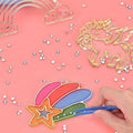 DIY Kristallfarben-Kunst- und Bastelset