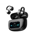 Clip-On-Ohr-LCD-Vollfarb-Touchscreen-Audio-Funkkopfhörer