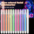 UV-Neon-Schminkmarker, 12 Farben