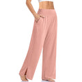 Lockere Yoga-Jogginghose für Damen mit weitem Bein