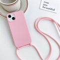 Solide Silikon-Lanyard-Hülle für das iPhone