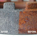 Rostfreier Metallrostentferner