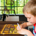 Sakerplus LED-Notiztafel mit Farben