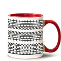 Verdammt nochmal - versteckte Botschaft Kaffeetasse