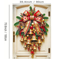 Türvorhang mit Weihnachtsglocke
