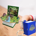 3D-Pop-Up-Buch-Schlüsselanhänger