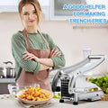 Pommes-Frites-Schneider aus Edelstahl