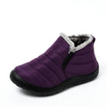 Winterfrauen warme Schneestiefel