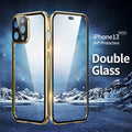 Magnetisches gehärtetes Glas. Doppelseitig geeignet für iPhone