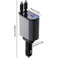 4-in-1-Schnellladegerät für Autotelefone