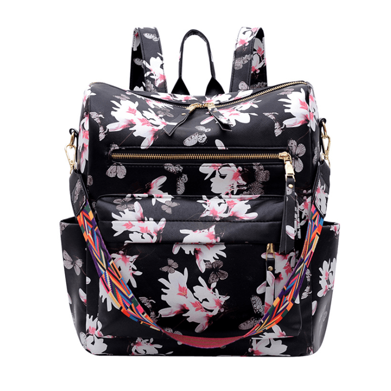 Vintage Rucksack aus PU-Leder