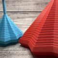 3D-gedrucktes handgeführtes sensorisches Fidget-Sternspielzeug